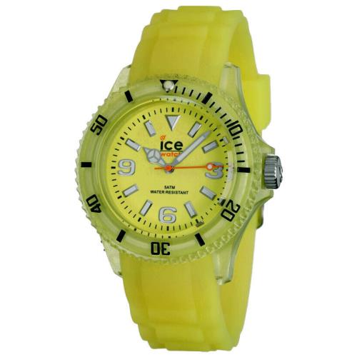 Ice-watch Ice-glow Polyamide Silicon Unisex Yellow Watch GL.GY.U.S.11