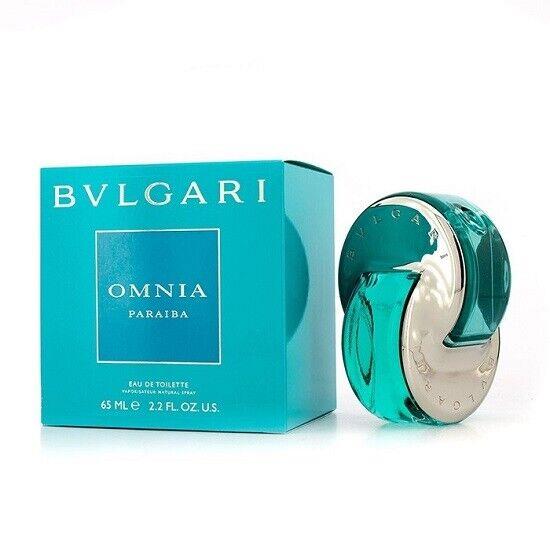 Omnia Paraiba Bvlgari 2.2 oz / 65 ml Eau de Toilette Edt Women Perfume Spray