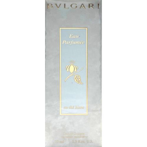 Bvlgari AU The Blanc Eau DE Cologne Spray Unisex 2.5 Oz / 75 ml