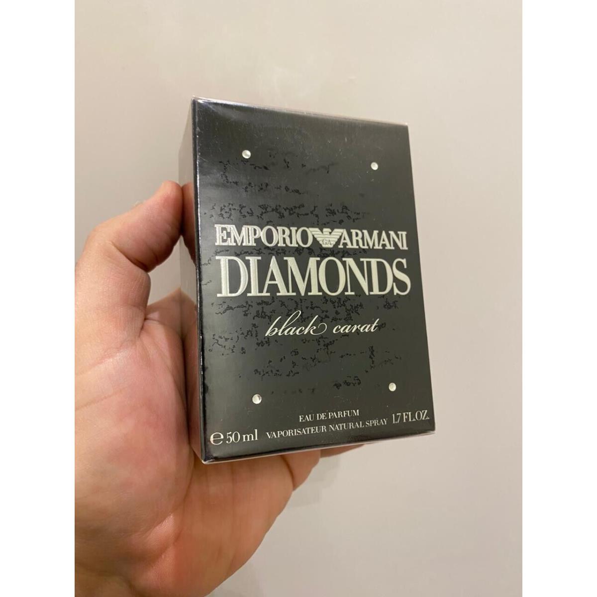 Emporio Armani Diamonds Black Carat Edp 50 ml 1.7 oz Women Rare