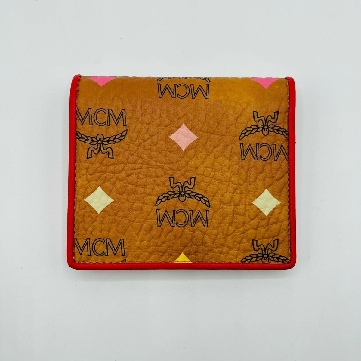 Mcm Spectrum Diamond Rainbow Logo Visetos Id Wallet MYSAASV01