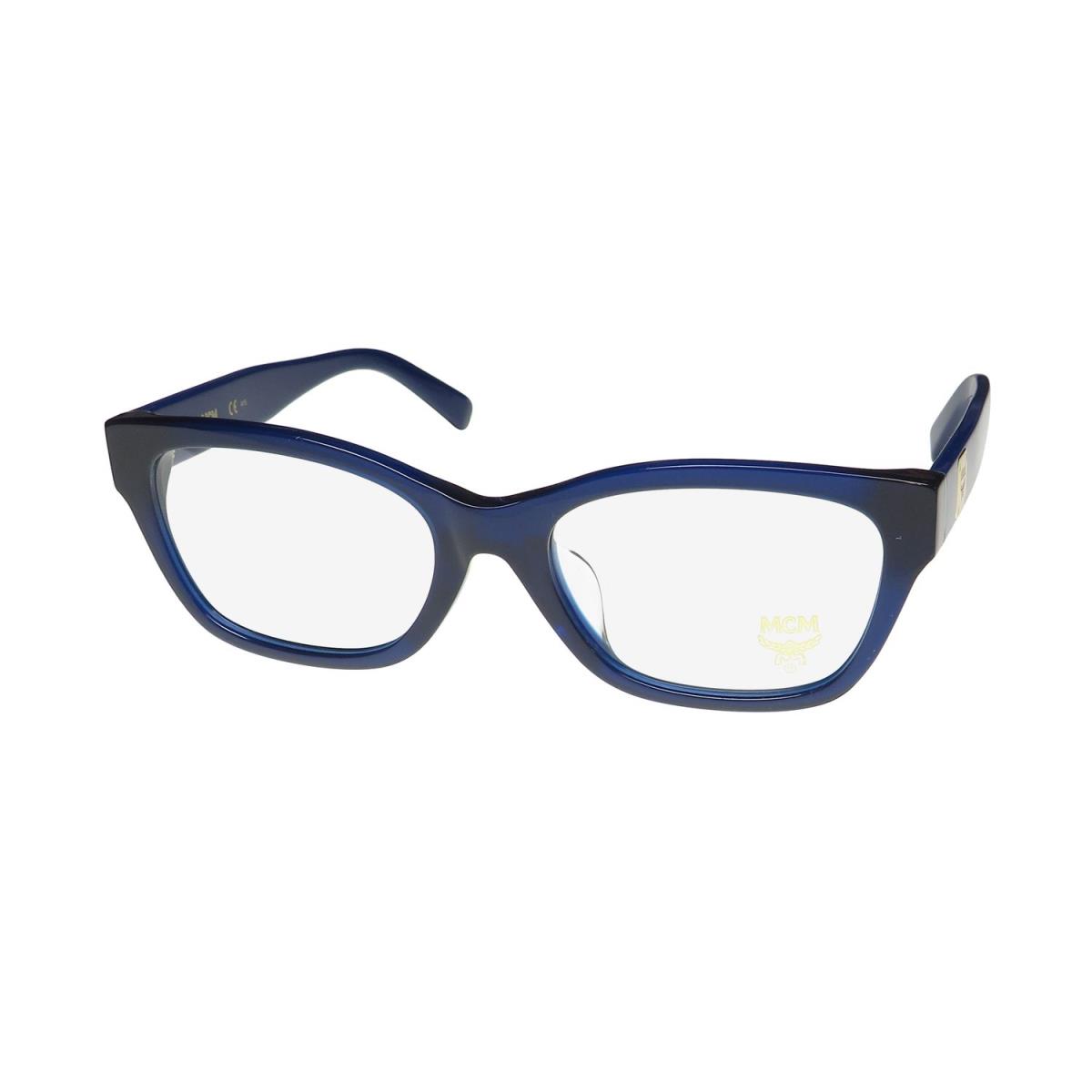 Mcm 2606A Cateye Premium Acetate Materials Designer Sleek Eyeglass Frame/glasses Blue