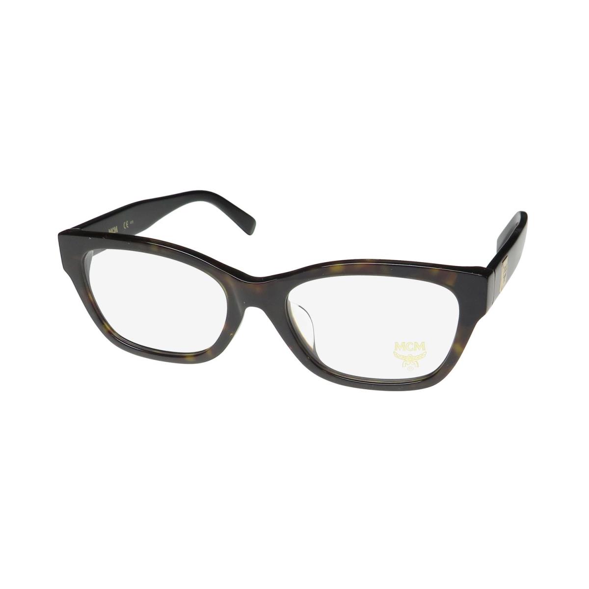 Mcm 2606A Cateye Premium Acetate Materials Designer Sleek Eyeglass Frame/glasses Havana