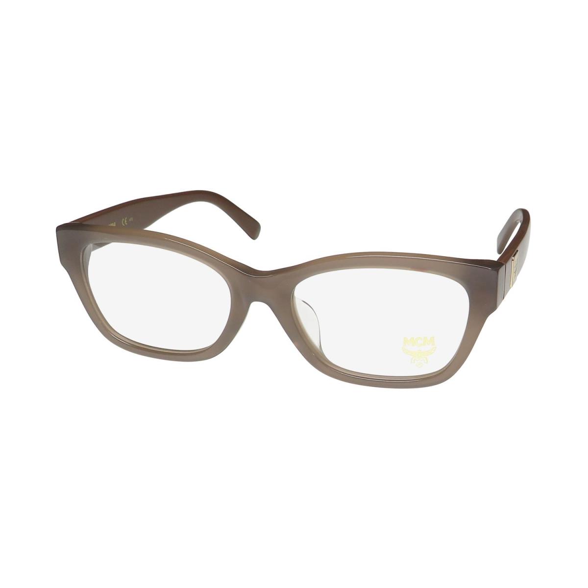 Mcm 2606A Cateye Premium Acetate Materials Designer Sleek Eyeglass Frame/glasses Turtle Dove