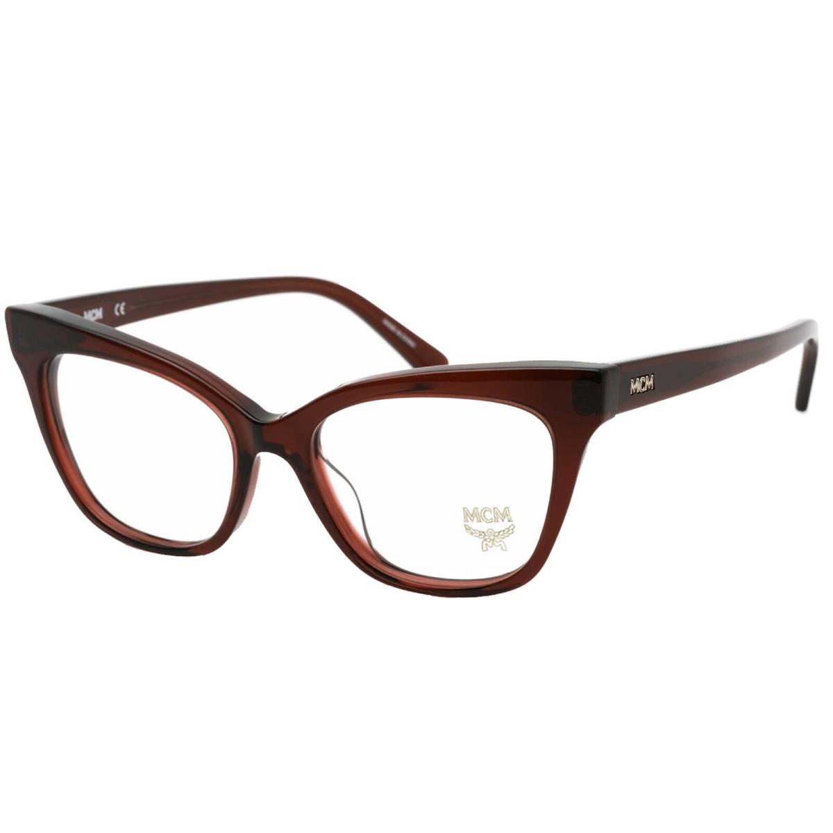 Mcm Women`s Eyeglasses Red Cat Eye Full-rim Acetate Frame Clear Lens MCM2720 615