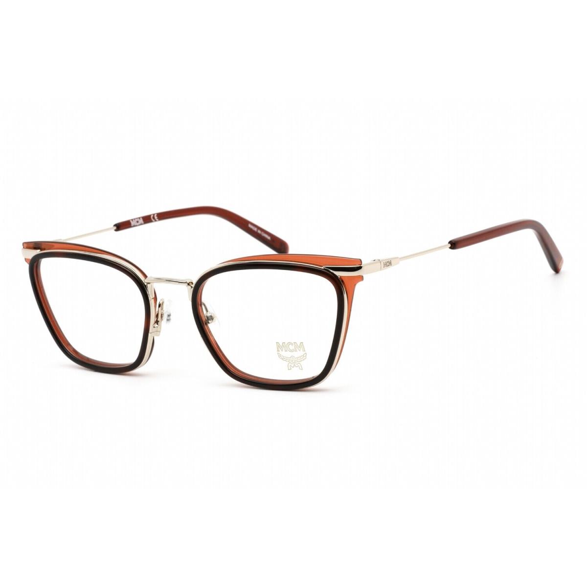 Mcm MCM2146-220-52 Eyeglasses Size 52mm 20mm 140mm Brown Men