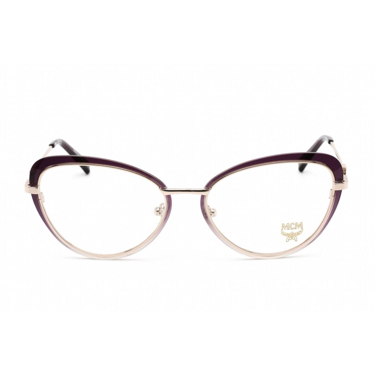 Mcm Women`s Eyeglasses Clear Lens Cyclamen Plastic/metal Cat Eye MCM2159 503