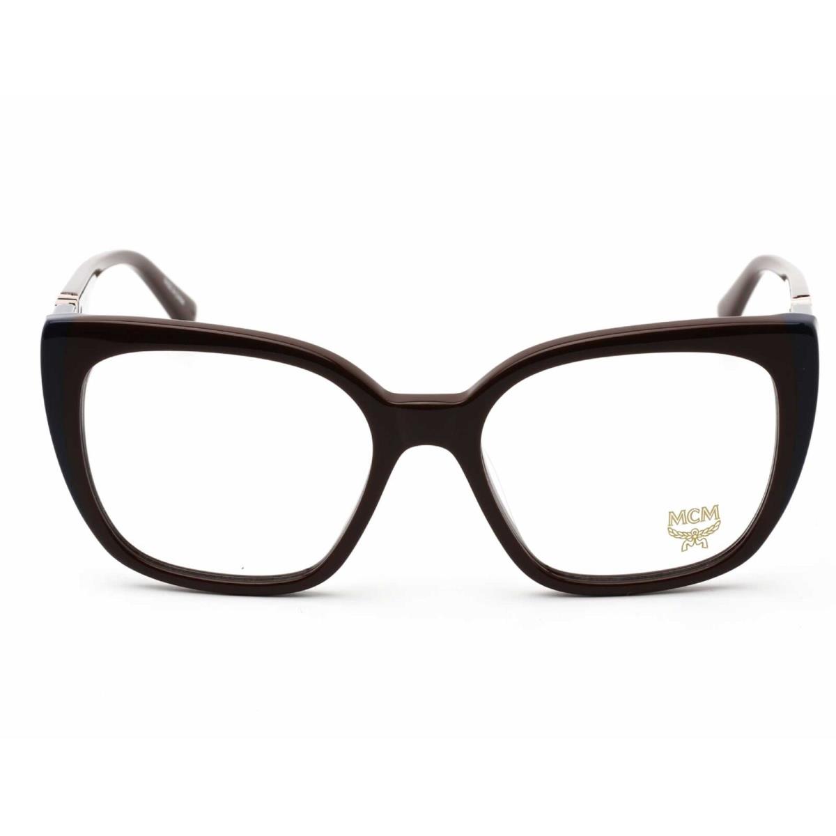 Mcm Women`s Eyeglasses Burgundy/blue Acetate Full-rim Cat-eye Frame MCM2726 607