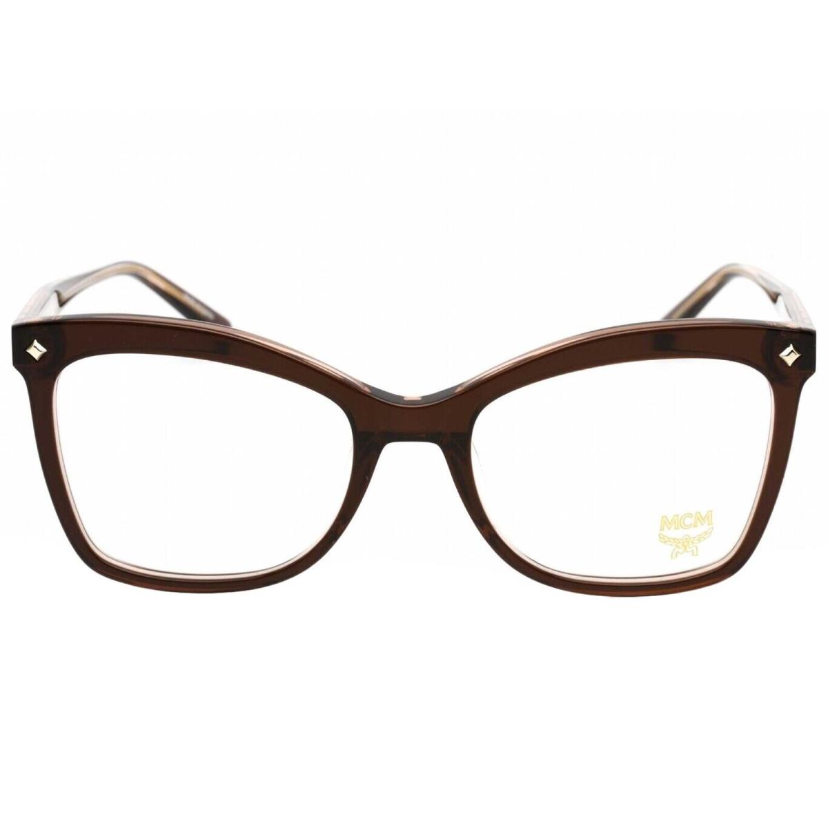 Mcm Women`s Eyeglasses Brown Acetate Cat-eye Full-rim Frame MCM2707 210