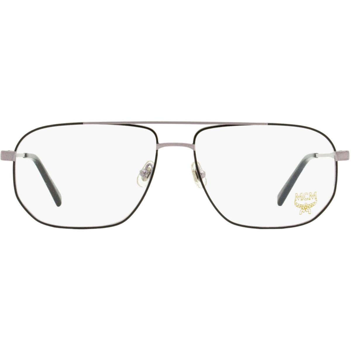 Mcm Men`s Eyeglasses Black Metal Aviator Full-rim Frame Mcm 2137 1