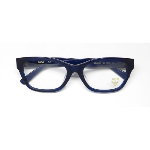 Mcm 2606A Eyeglasses 54-18-140 Cat Eye Womens Blue 424 Plastic Full-rim