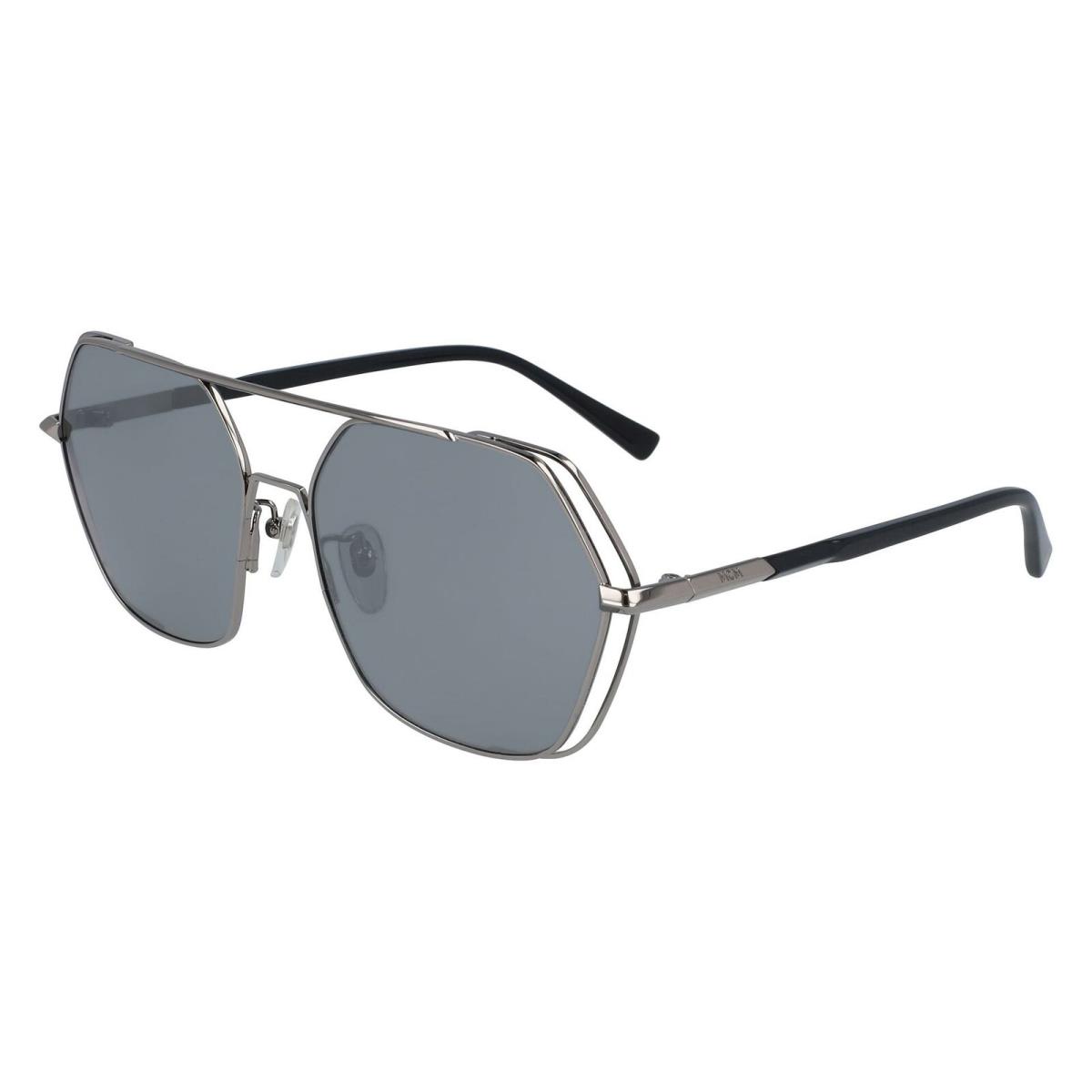 Mcm Sunglasses MCM138SA 034 Shiny Light Gunmetal Sunglasses 1031