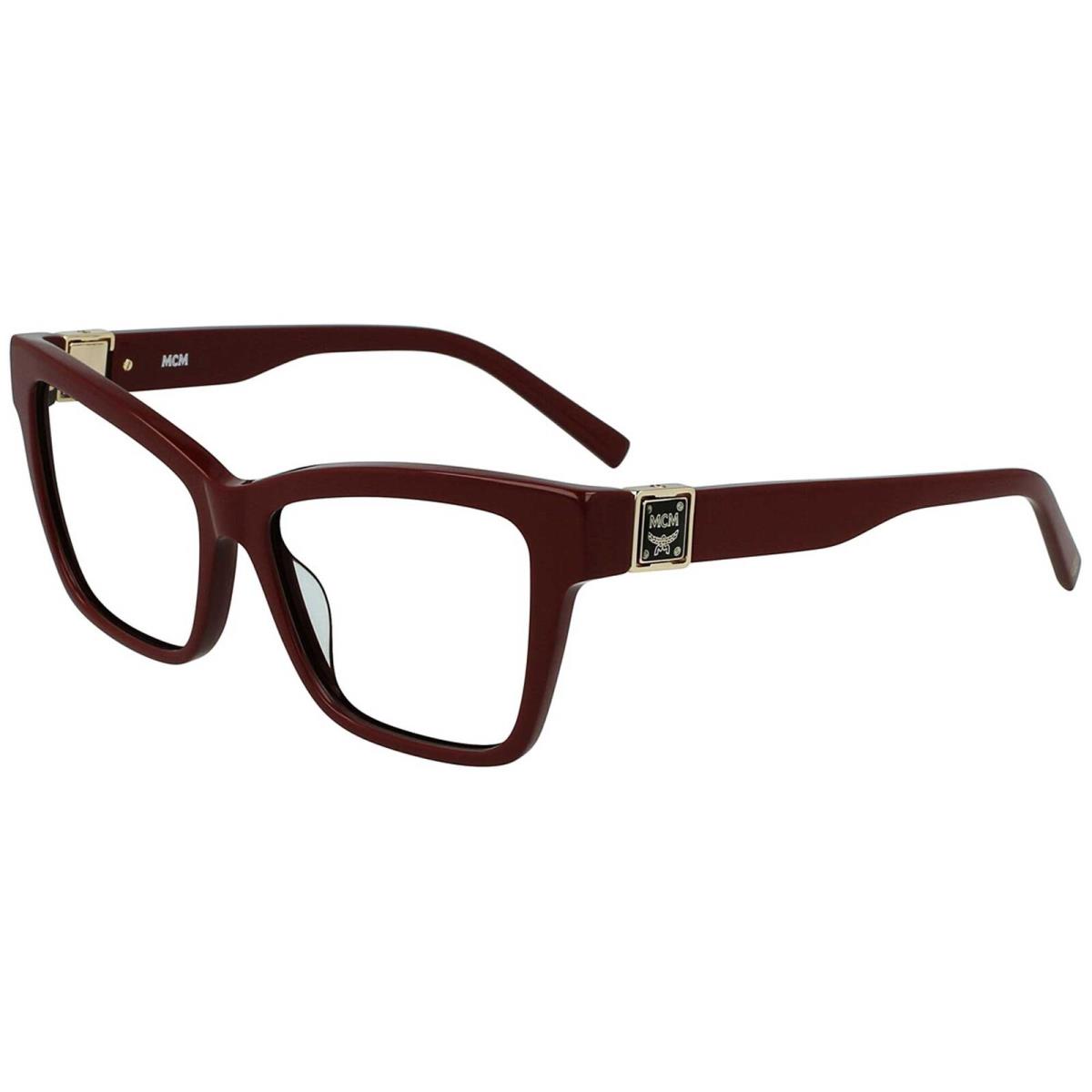 Mcm Women`s Eyeglasses Burgundy Acetate Square Full-rim Frame MCM2719 602