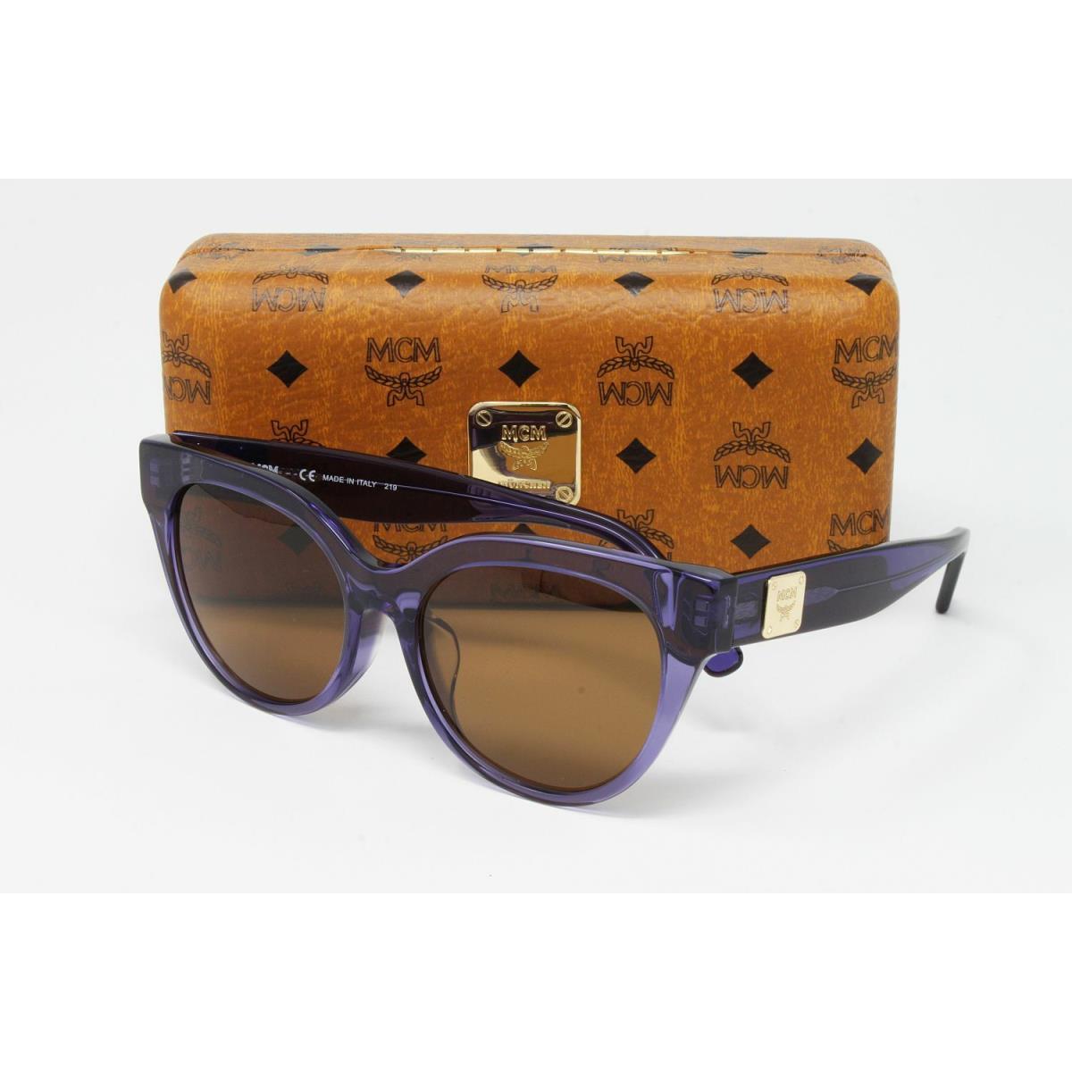 MCM685SA 514 Crystal Violet Sunglasses 56mm with Mcm Case