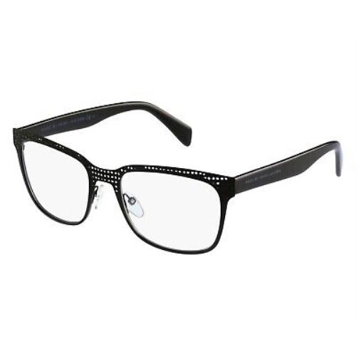 Marc By Marc Jacobs Mmj 613 Mpz Matte Black Plastic Eyeglasses Frame 53-18-145 - Black , Black Frame, Clear Lens