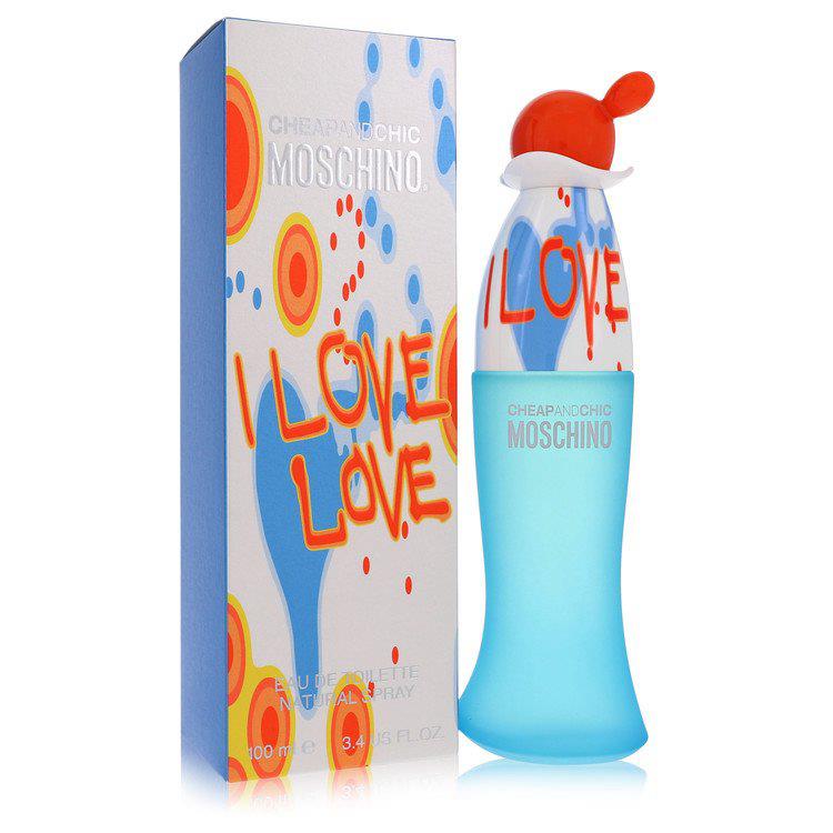 Moschino I Love Love Perfume 3.4 oz / 1.7 oz / 1 oz / .17 oz Edt Spray For Women