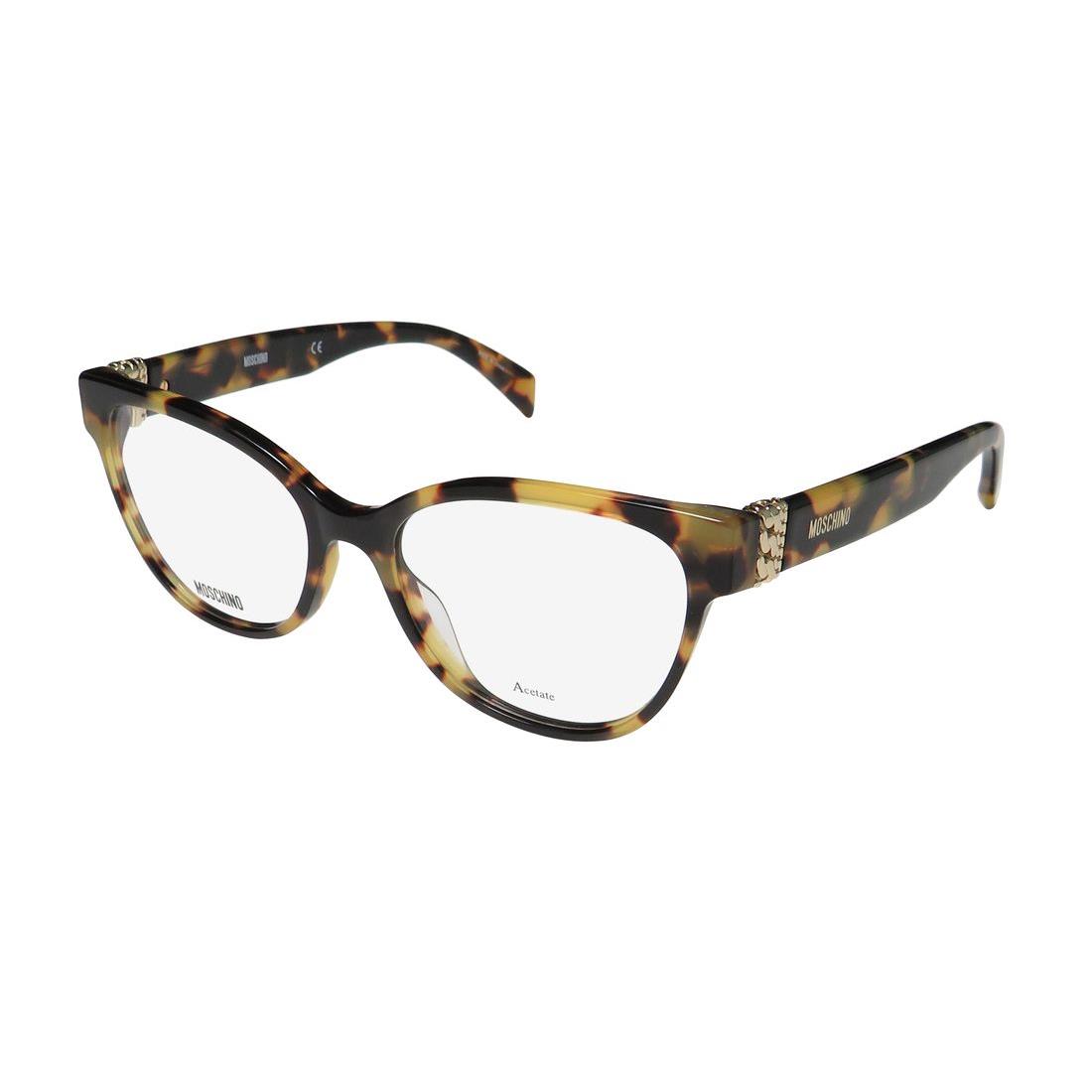 Moschino 509 Italian Fashion Icon/designer Colorful Eyeglass Frame/glasses