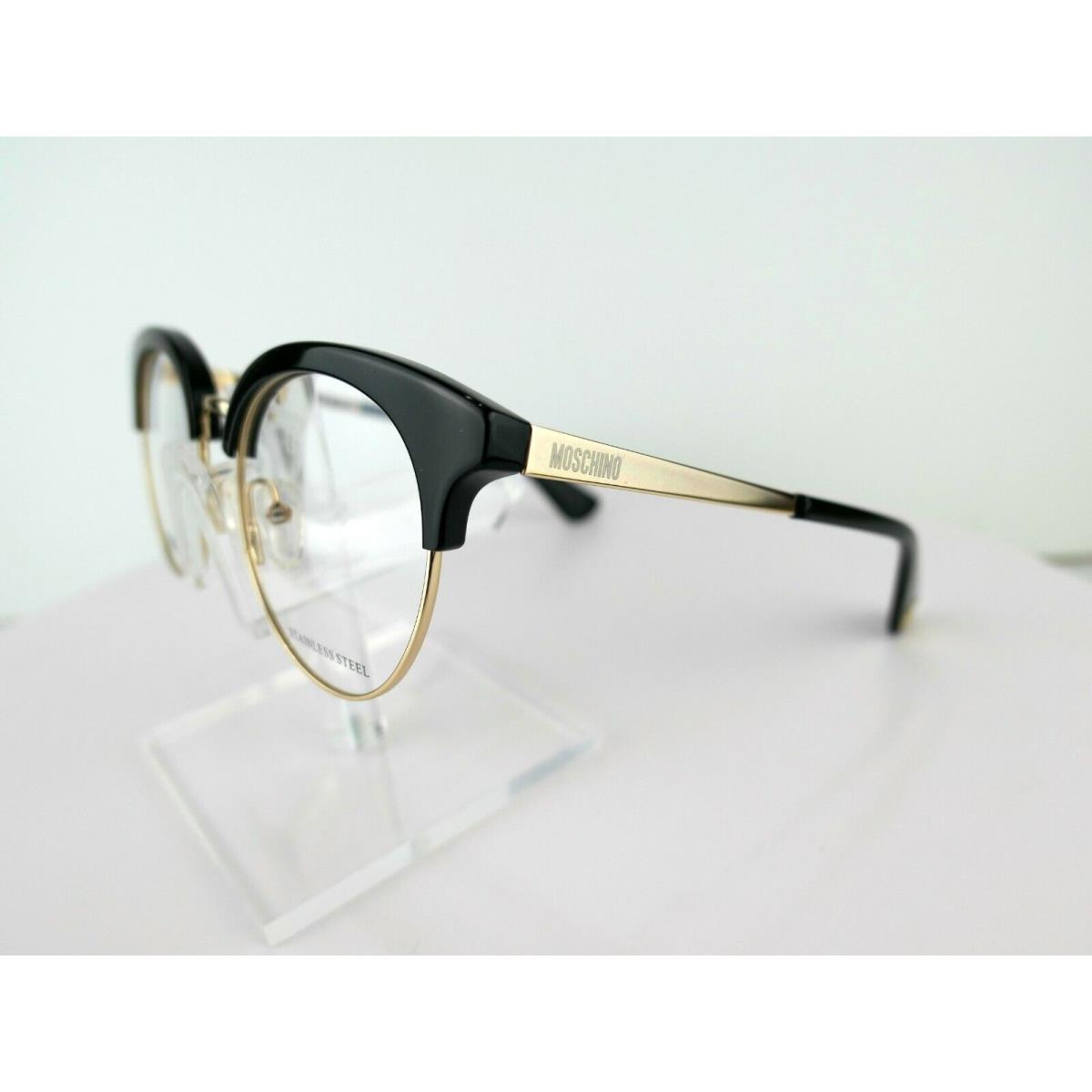 Moschino Mos 514 807 Shiny Black 49 x 19 145 Eyeglass Frames