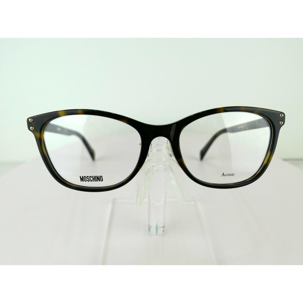 Moschino Mos 540 /F 086 Dark Havana 53-18-145 Eyeglass Frames