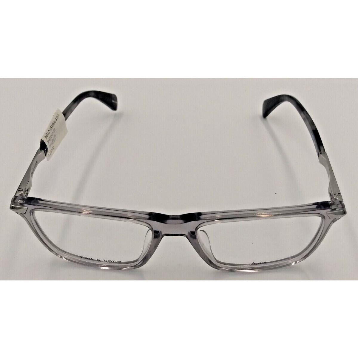 Mens Glasses Rag Bone /color/model Eyeglass Frames with Case/bag 53-17-145/Grey/RNB 7047