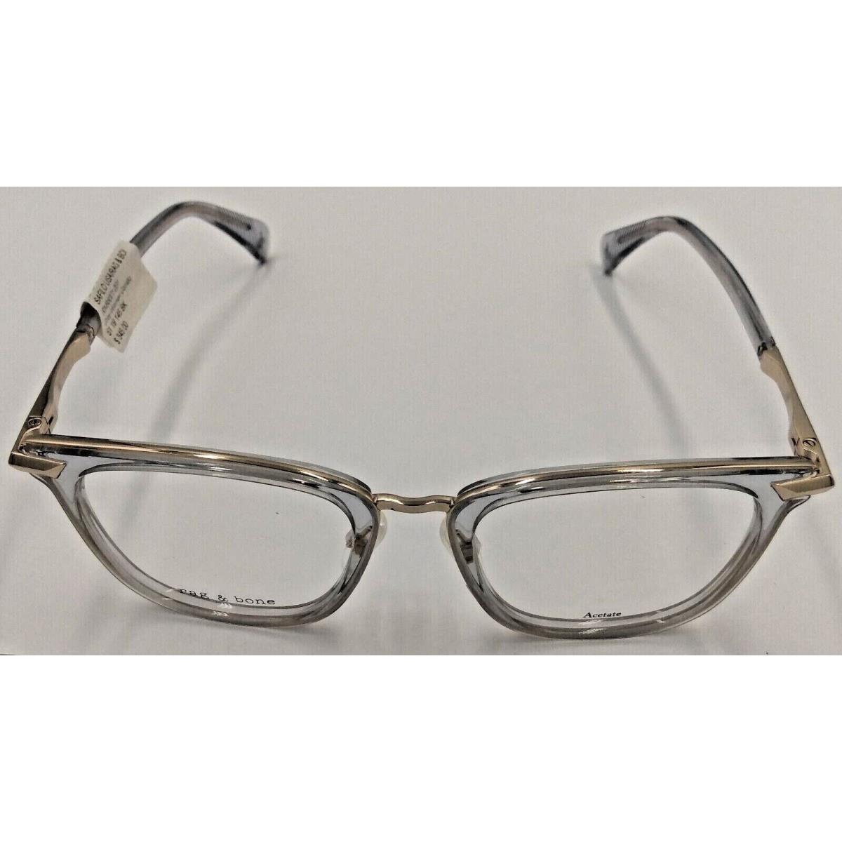 Rag Bone Glasses Womens /color/model Eyeglass Frames +case/bag 51-19-145/Grey/RNB 8001