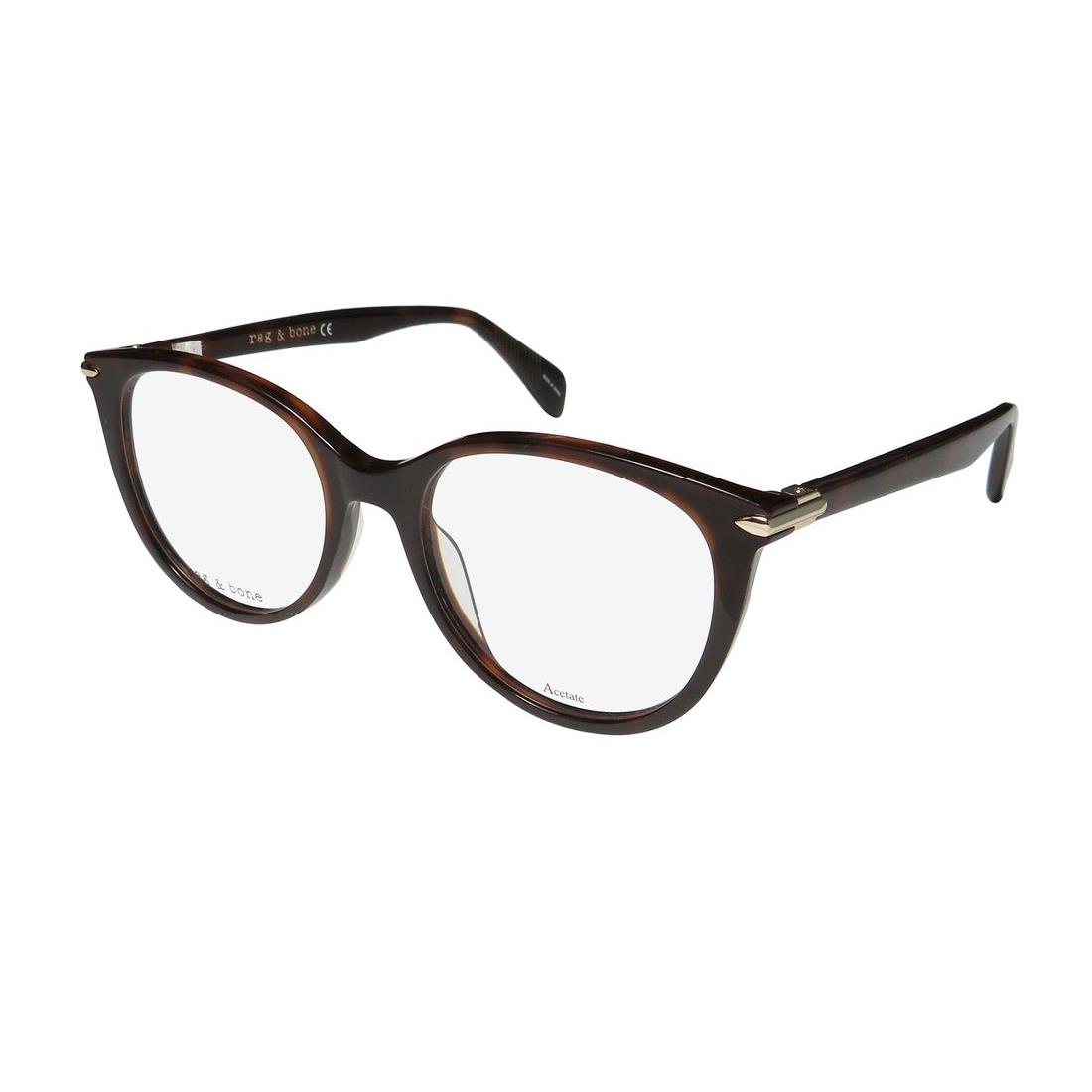 Rag Bone 3023 Oversized Round Shape Glamorous Sleek Eyeglass Frame/glasses