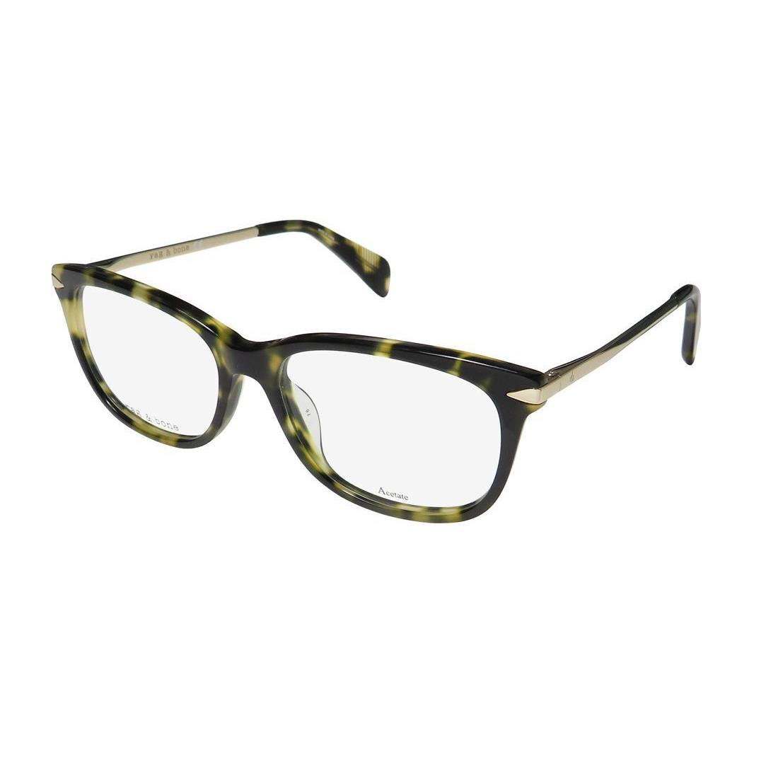 Rag Bone 3006 Glasses Full-rim Cat Eye Womens Metal Plastic Multi-color