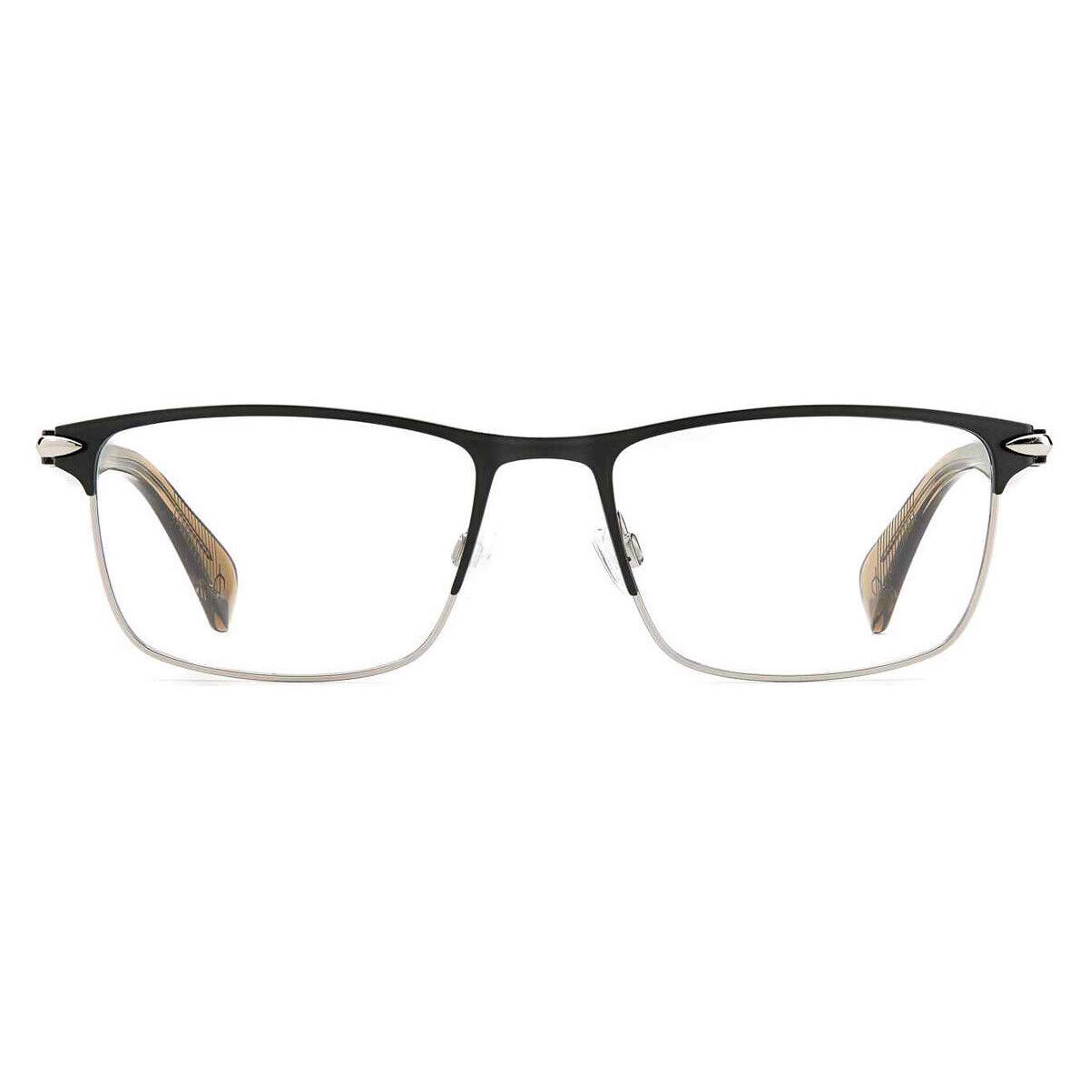 Rag Bone 7046 Eyeglasses Men Gray Rectangle 55mm