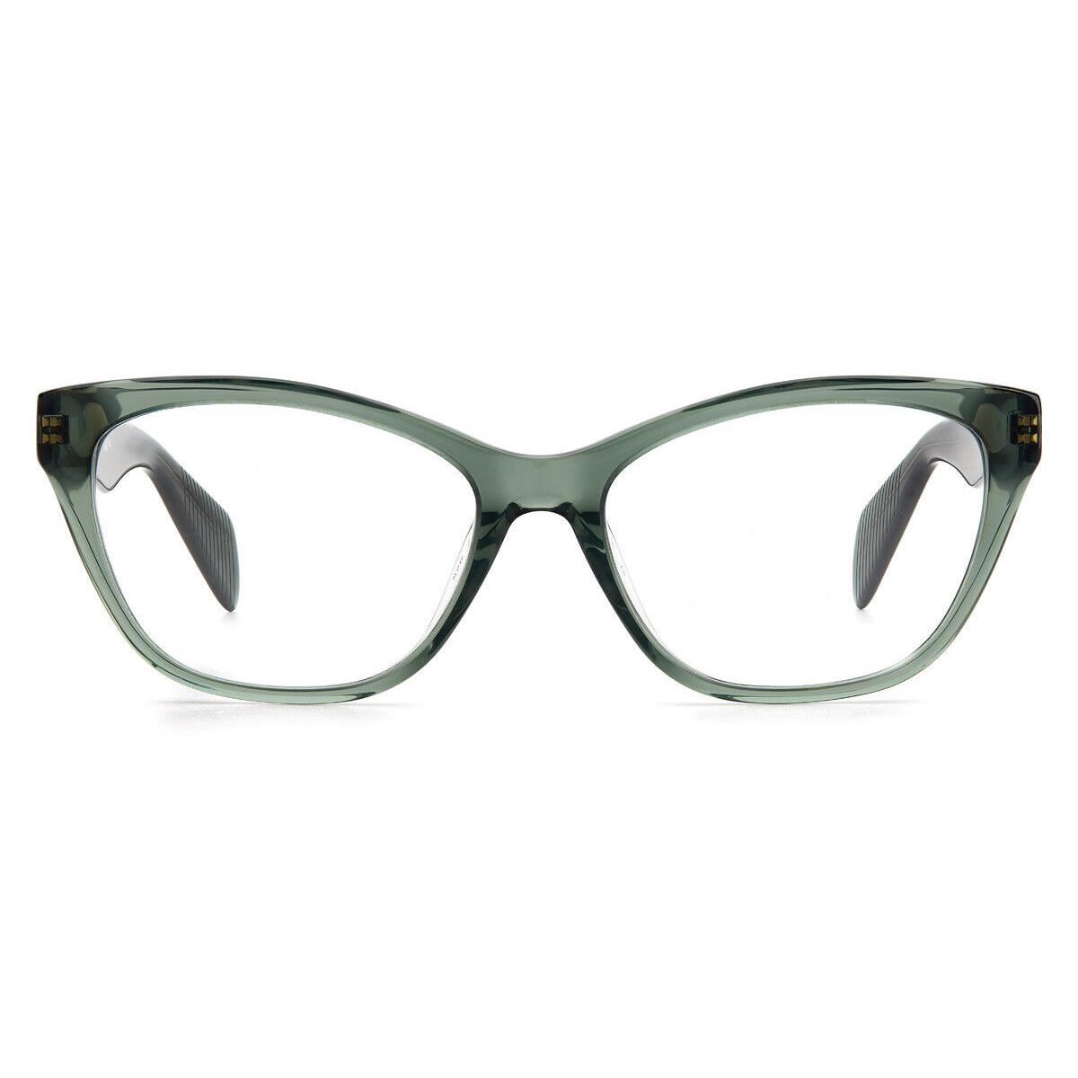 Rag Bone 3039 Eyeglasses Women 01ED Green Cat Eye 54mm - Frame: 01ED Green, Lens: Demo, Code: 01ED