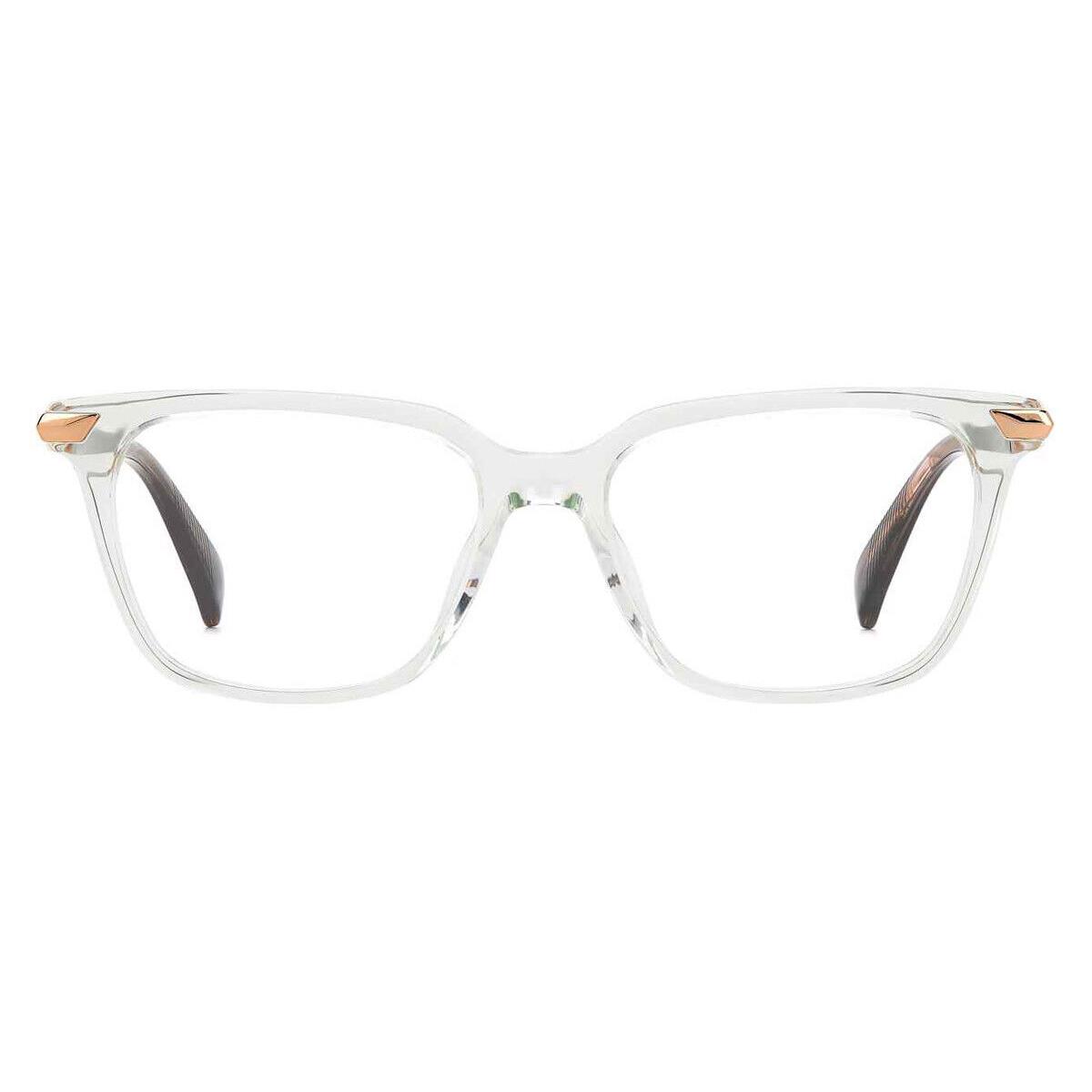 Rag Bone RNB3055 Eyeglasses Women Green Square 51mm