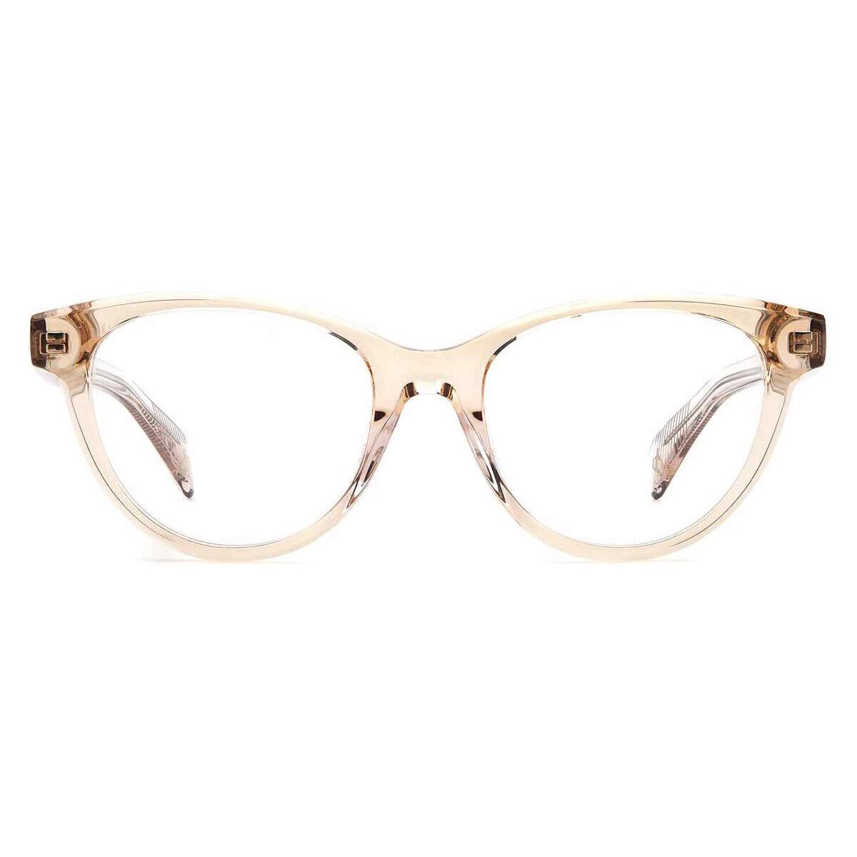 Rag Bone 3048 Eyeglasses Women Beige Cat Eye 51mm