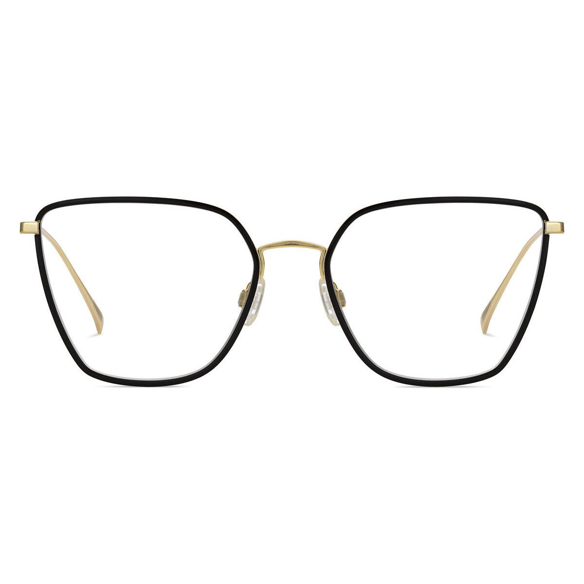 Rag Bone 3028 Eyeglasses Women 0RHL Gold Black Cat Eye 55mm - Frame: 0RHL Gold Black, Lens: Demo, Code: 0RHL