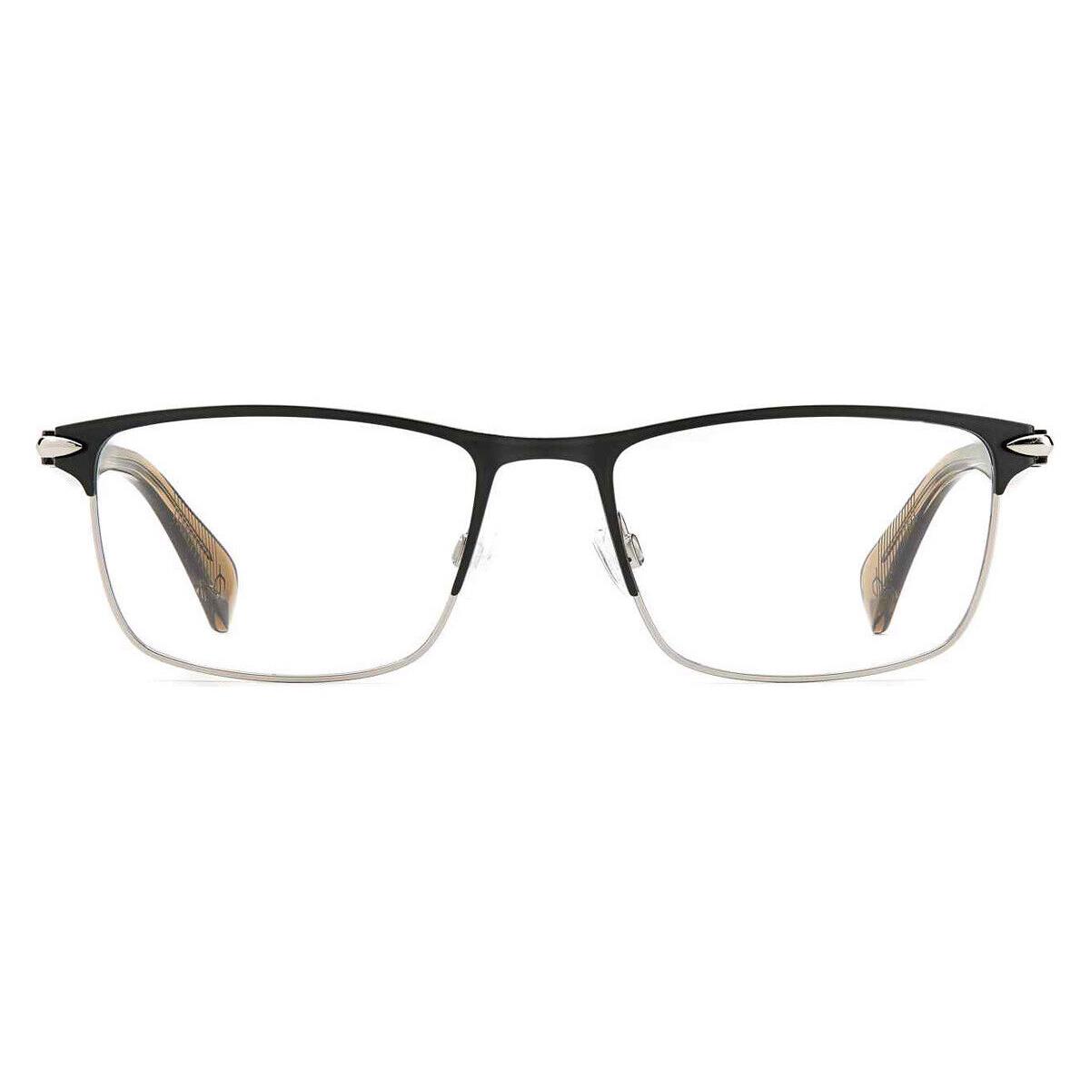 Rag Bone 7046 Eyeglasses Men Gray Rectangle 53mm