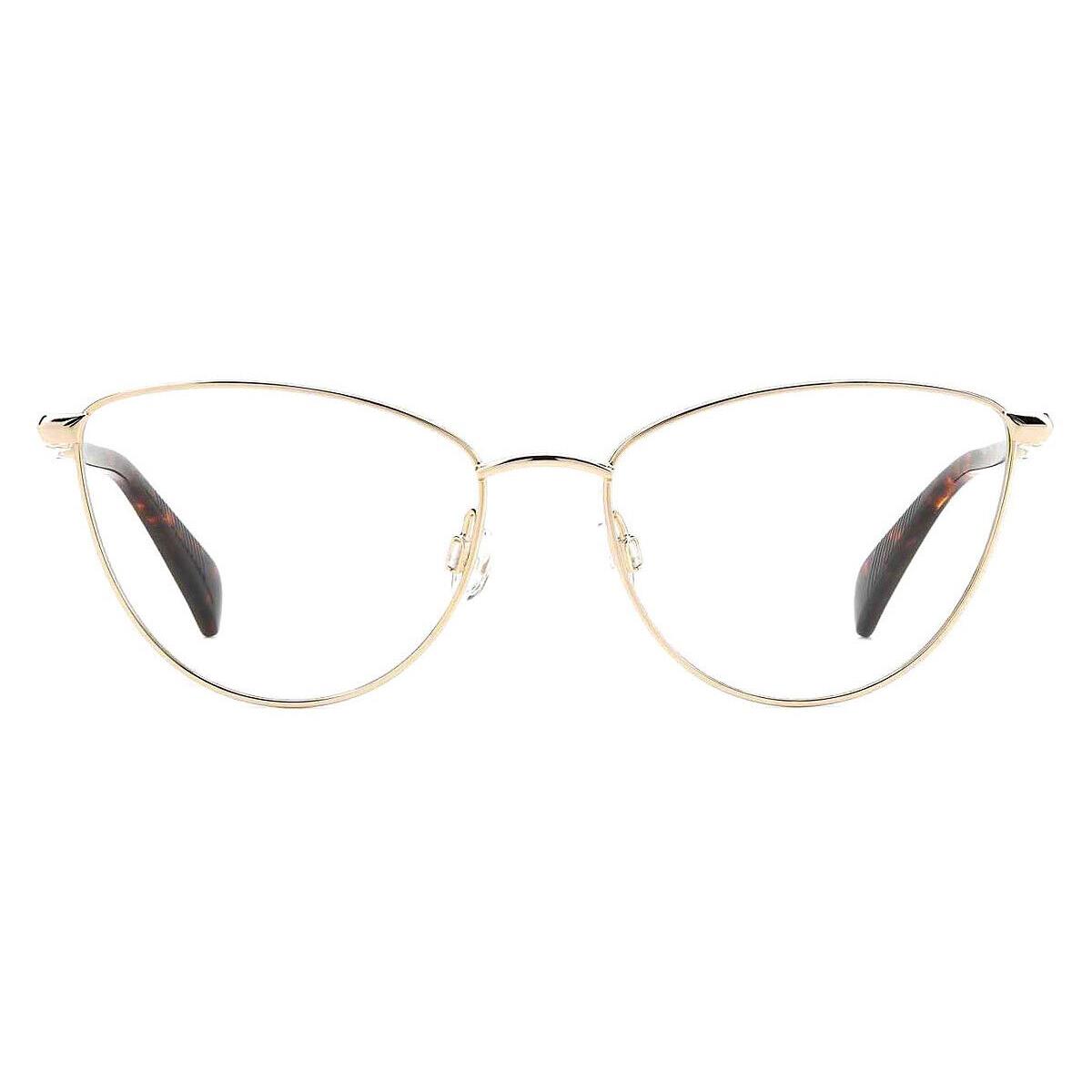 Rag Bone Rag Eyeglasses Women Gold 52mm