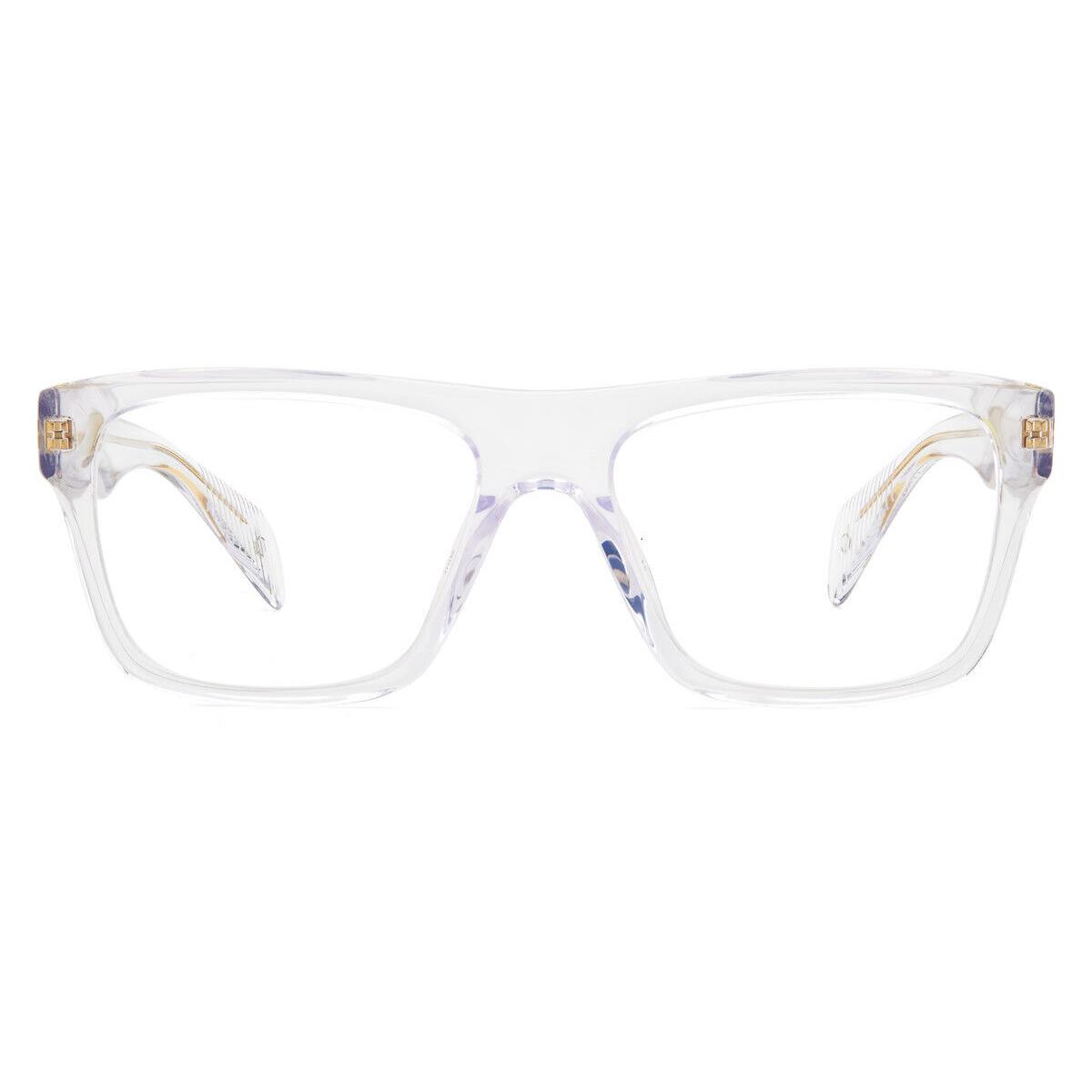 Rag Bone 7036 Eyeglasses Men 0900 Crystal Aviator 54mm - Frame: 0900 Crystal, Lens: Demo, Code: 0900