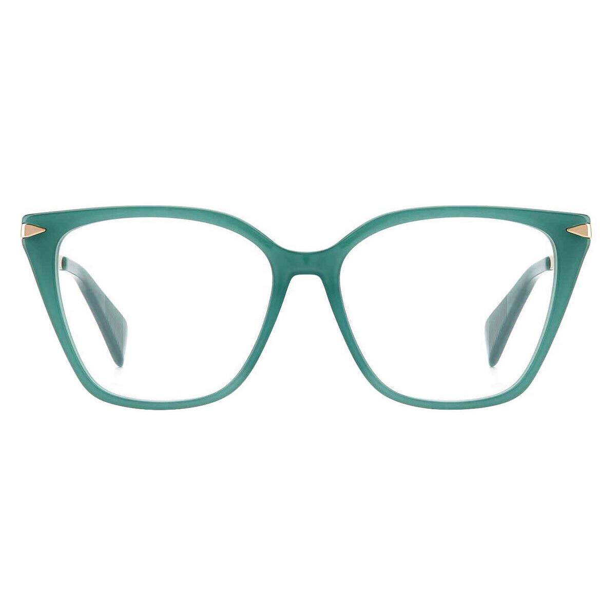 Rag Bone 3005 Eyeglasses Women Green Cat Eye 53mm