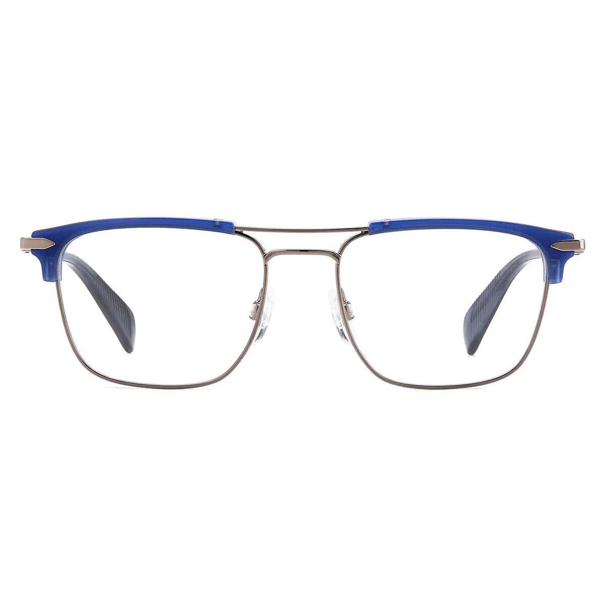 Rag Bone Rag Eyeglasses Men Blue 54mm