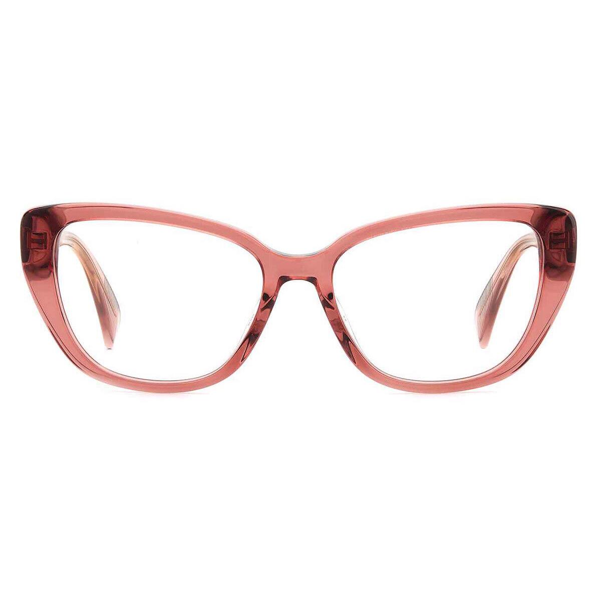 Rag Bone RNB3061 Eyeglasses Women Pink Cat Eye 54mm - Frame: Pink, Lens: Demo