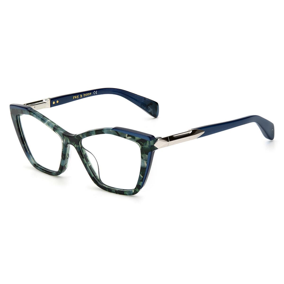 Rag Bone 3038/G Eyeglasses 0YIB Matte Green Pearl 54mm