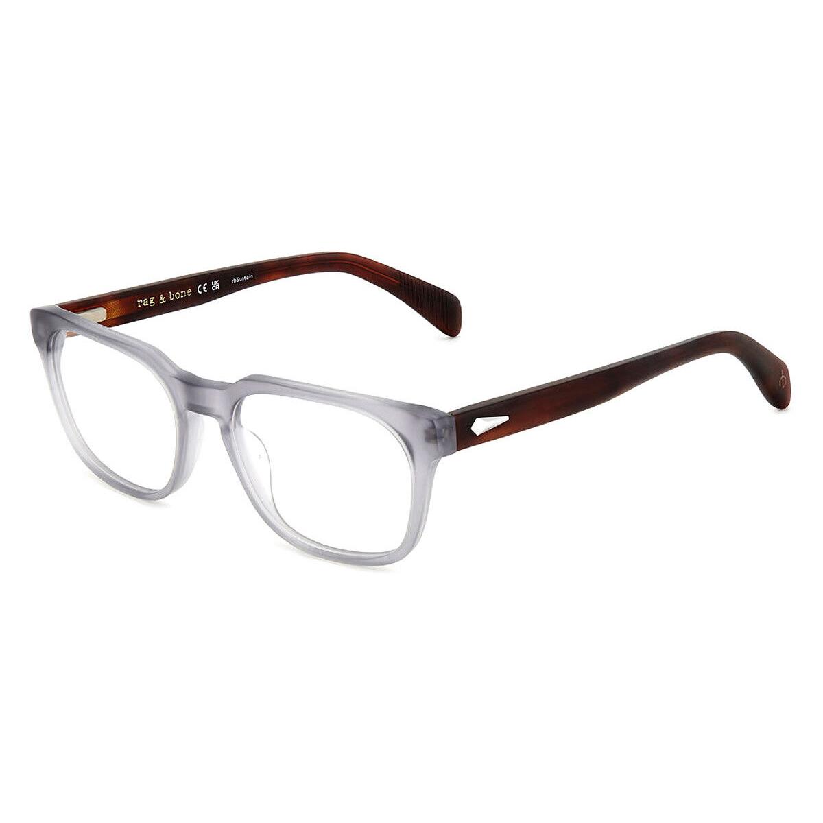 Rag Bone RNB7060/G Eyeglasses Men Gray 55mm