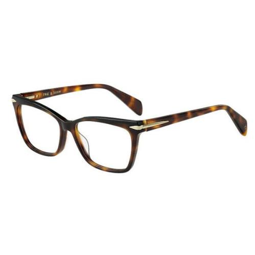 Rag Bone Eyeglasses Rnb 3021 086 51mm Dark Havana Women`s Ophthalmic Rx Frame