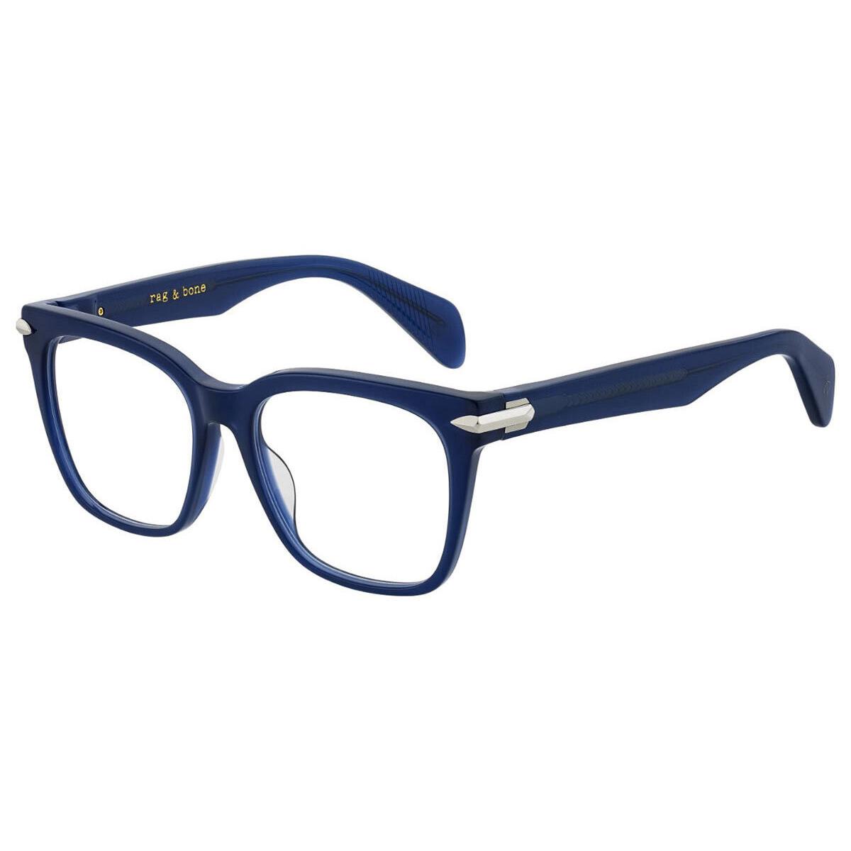 Rag Bone Rnb 3015 Pjp Blue Eyeglasses 52/17/140