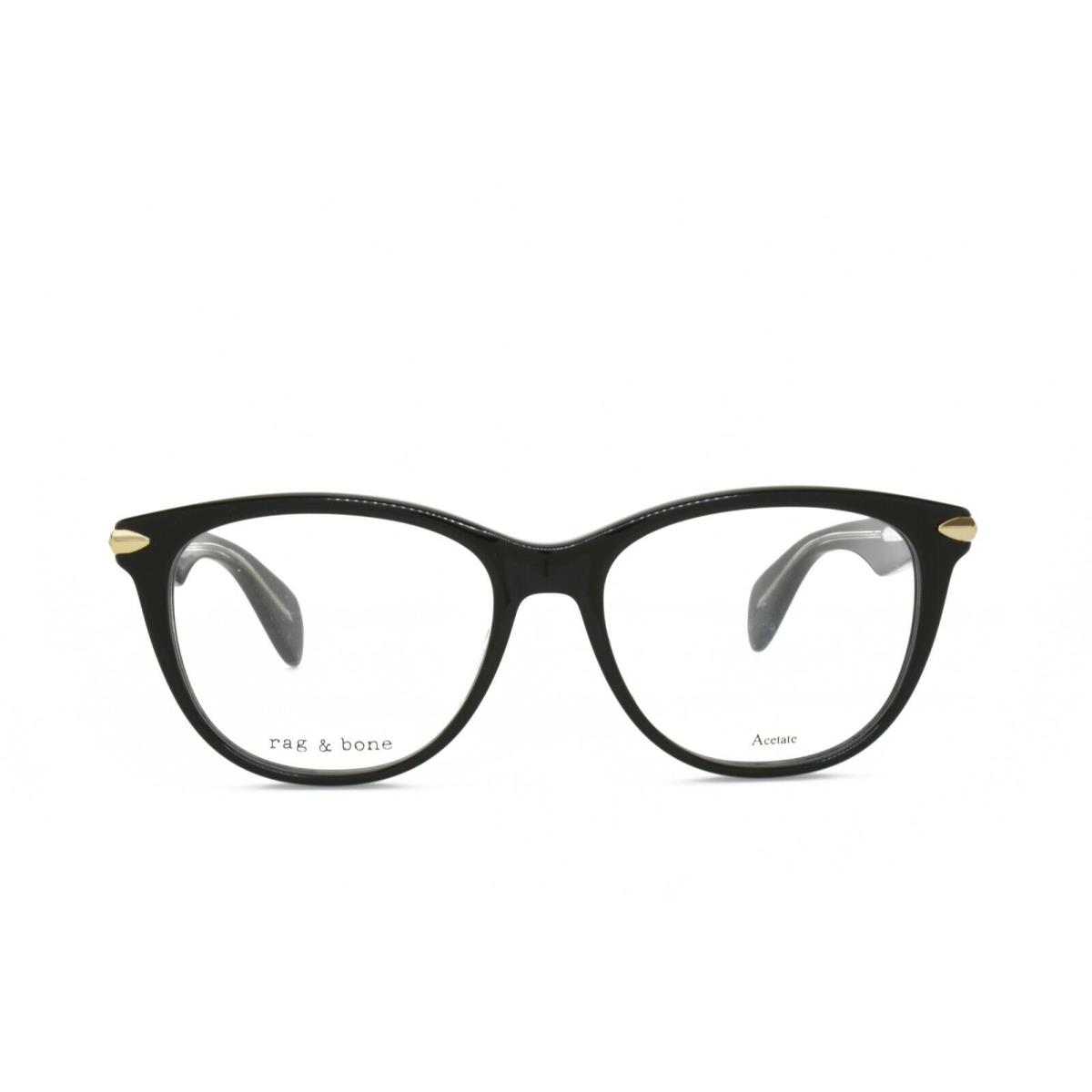 Rag Bone Eyeglasses 3014 807 Black 51-16-140