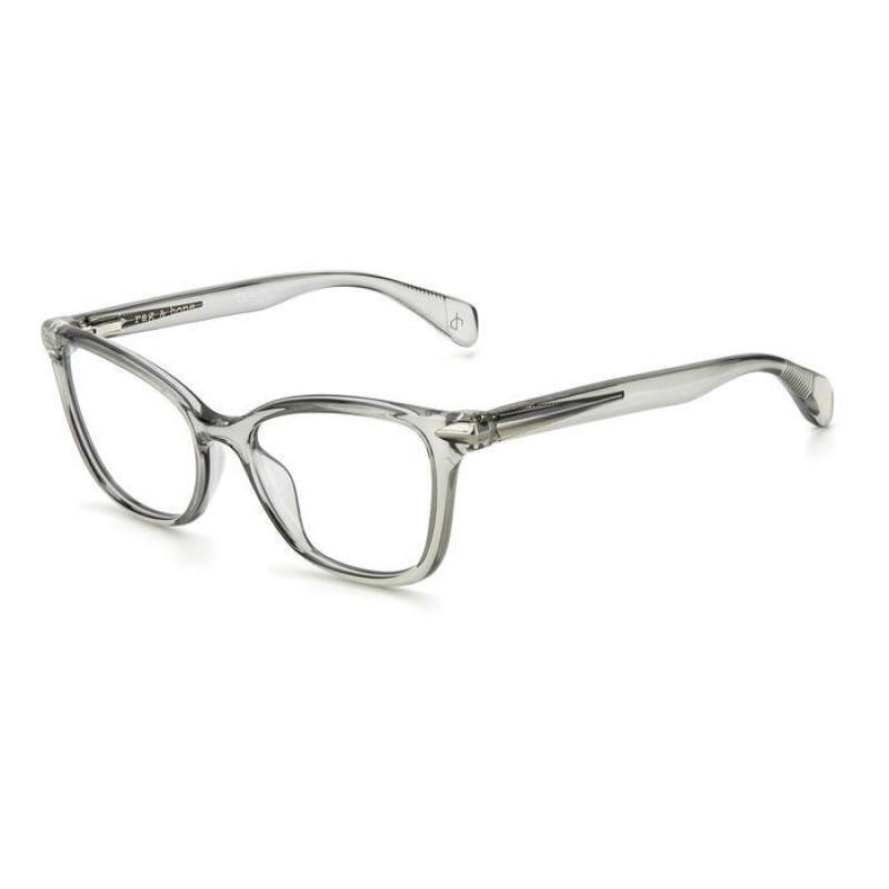 Rag Bone Rnb 3044 KB7 Crystal Grey Eyeglasses 53/18/140