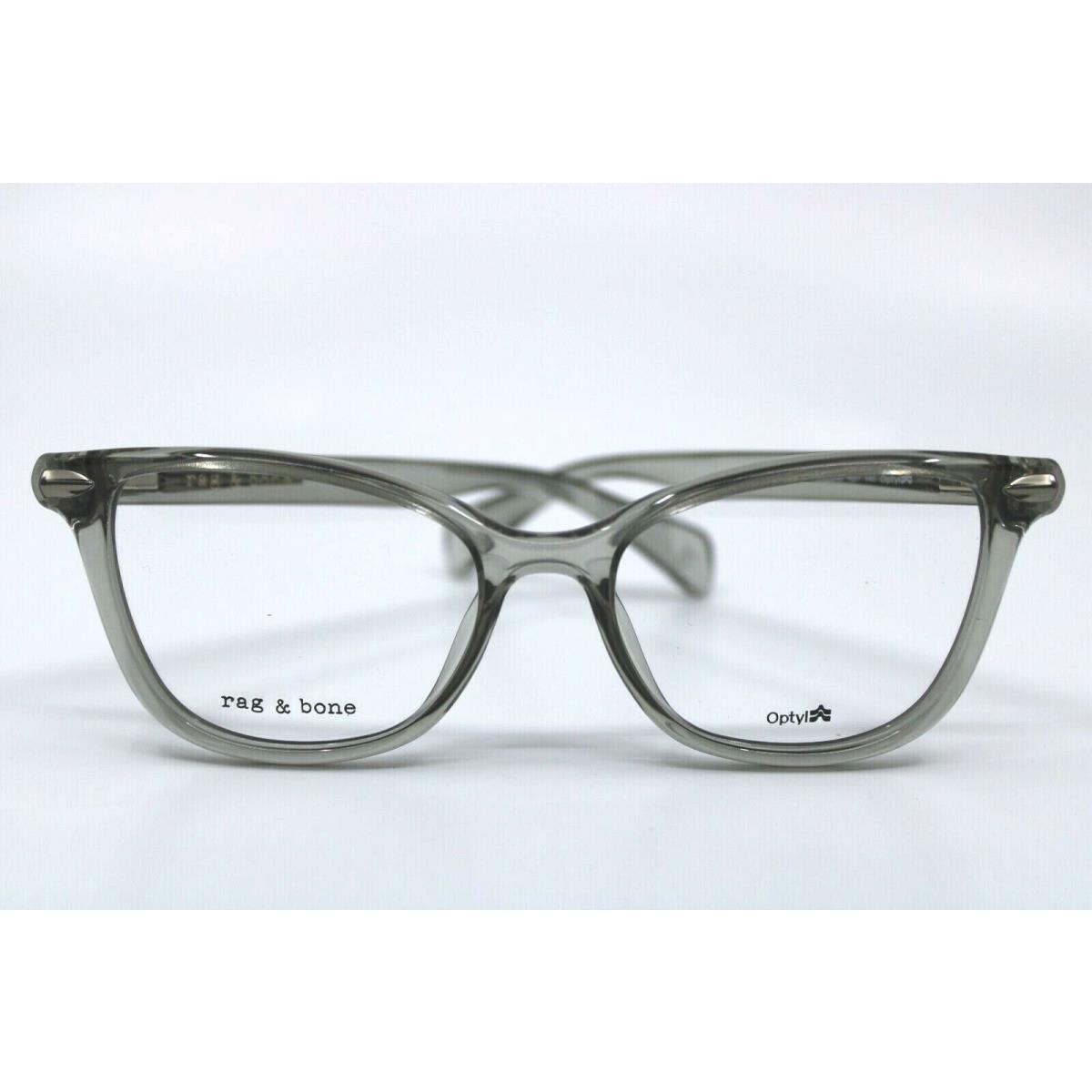 Rag Bone RNB3044 KB7 Grey Eyeglasses 53