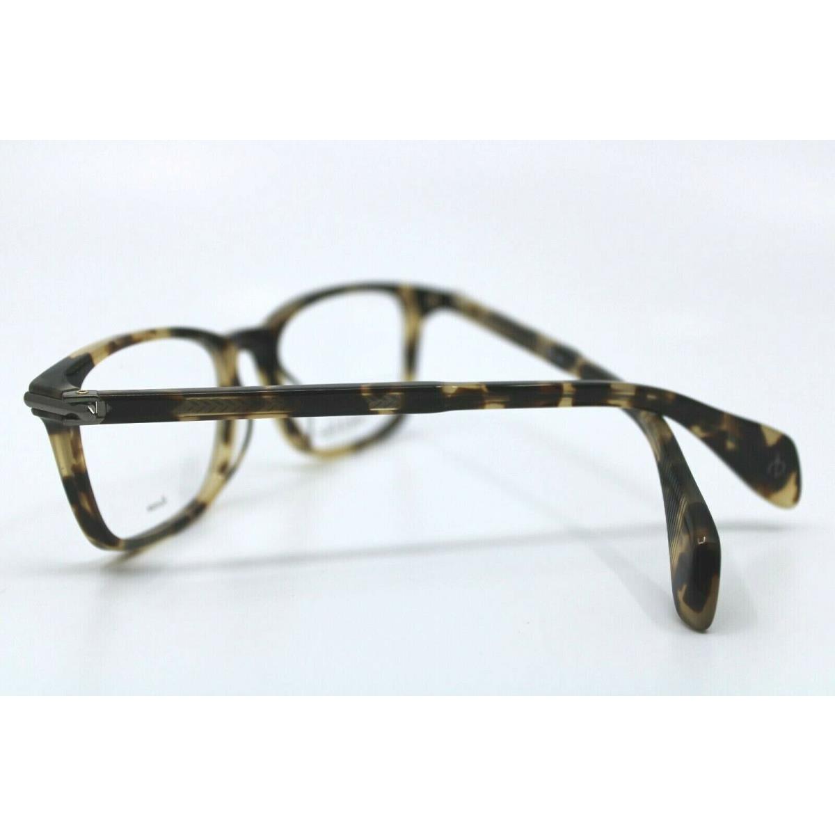 Rag Bone RNB7016 Epz Yellow Red Havana Eyeglasses 53