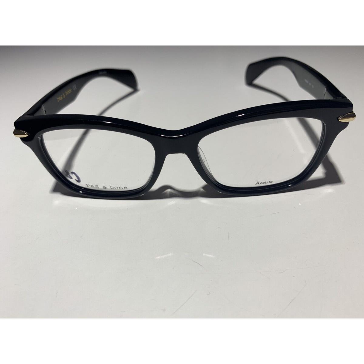 Rag Bone Eyeglasses 3004 807 Black 50-16-135