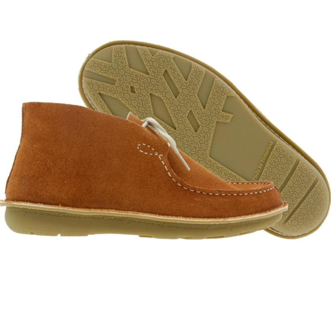 Timberland Pozu Moc Toe Chukka Rust Suede Brown 47554