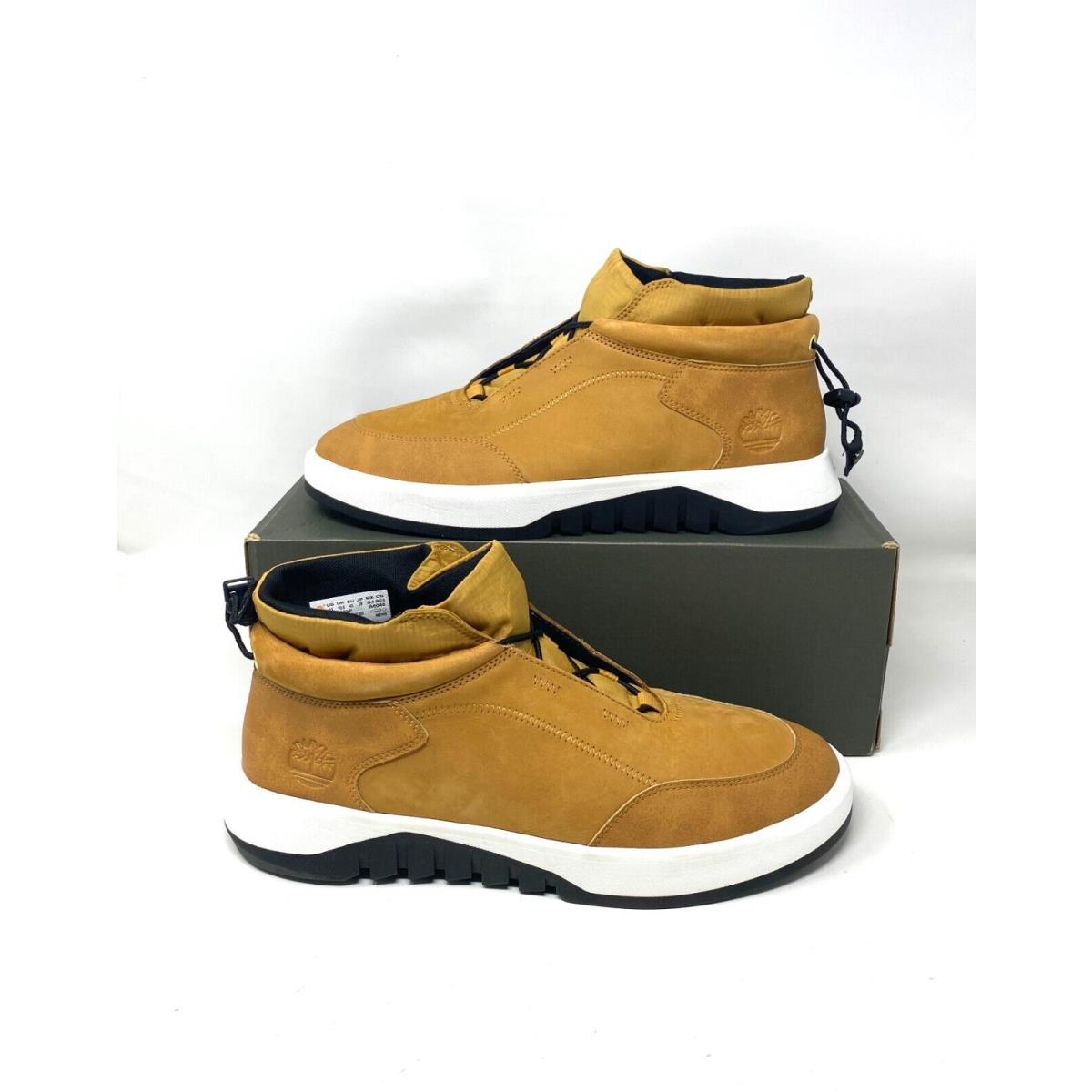 Timberland Supaway Chukka Wheat Nubuck Yellow White Men`s Shoes TB 0A2M9P 231