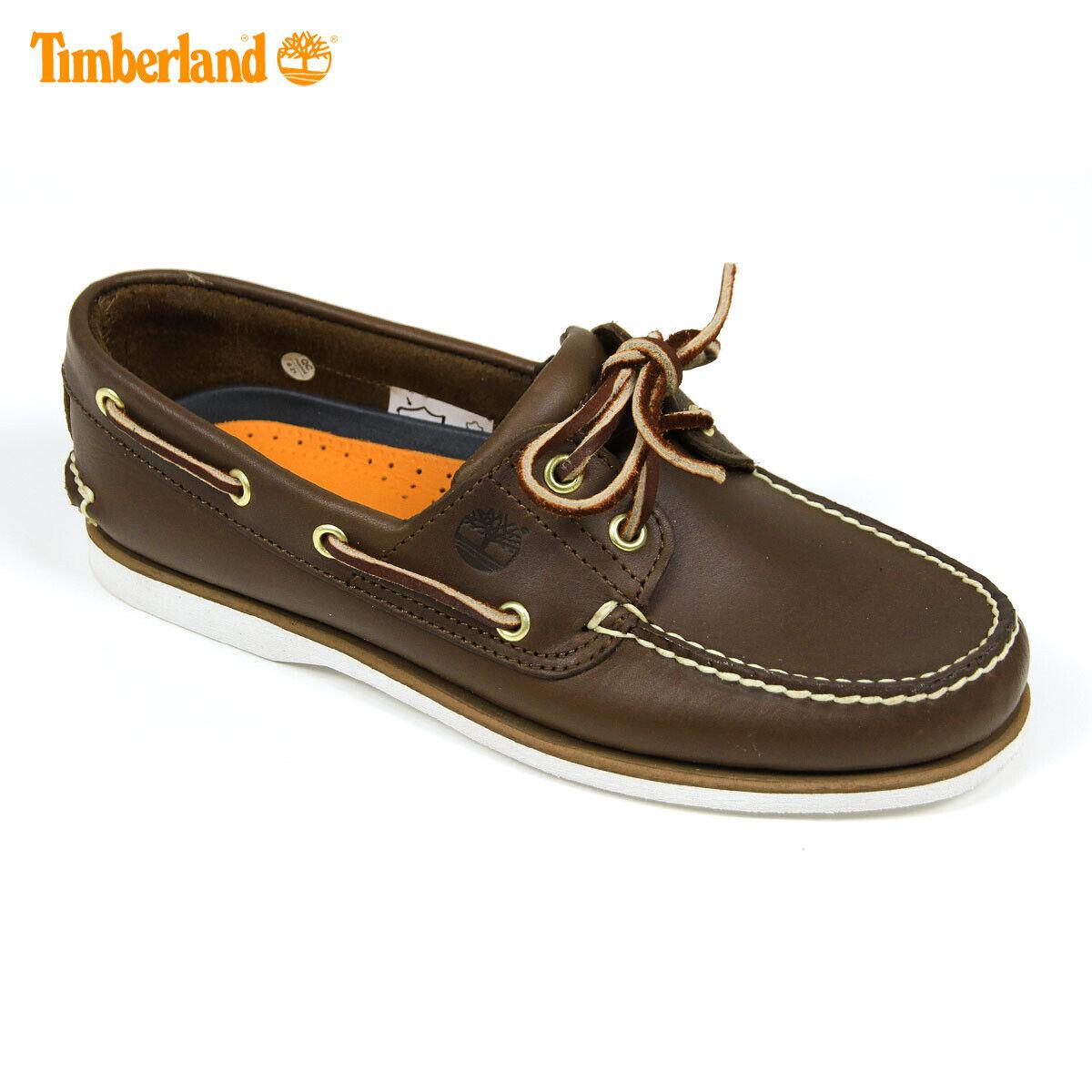 Timberland Men`s Classic 2-Eye Boat Shoe 74035 25077 70559 Handsewn 3 Color